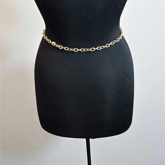 Chic Geometric Metal Waist Chain - Picture 2 of 9